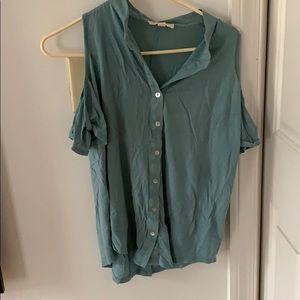 Urban outfitters open shoulder top